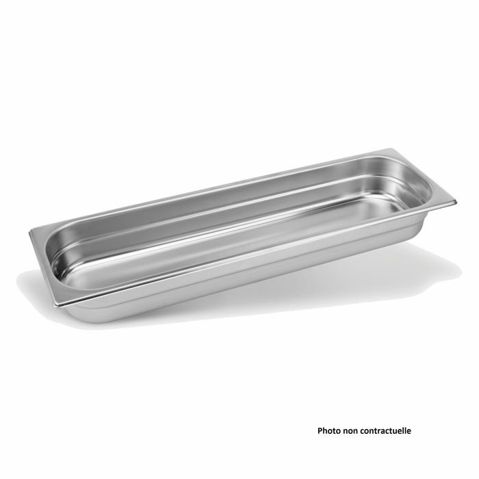 Bac Gastro Inox GN 2/4 – H 150 mm – Lot de 6 – Pujadas
