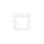 Chambre Froide Professionnelle 80 mm - L 1800 x H 2050 mm - Mastro – Image 5