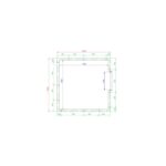 Chambre Froide Professionnelle 80 mm -  L 2100 x H 2050 mm - Mastro – Image 5