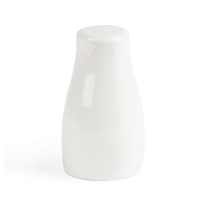 c214_3_5 Poivrières blanches 90 mm Olympia - Lot de 12 – Image 1