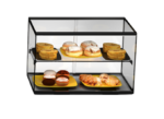 Vitrine Neutre Rectangulaire 2 Etagères en Verre Tremp sans LED - SAYL – Image 2