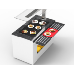 Option plateaux de profondeur 400 mm pour Buffet - Sayl
