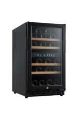 Cave à vin 40 bouteilles CHR noire 2T -Vinobox – Image 4