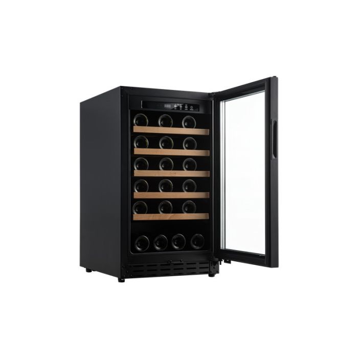 Cave à vin 40 bouteilles noire 1T – Vinobox