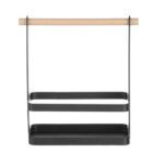 Porte-couverts de table noir 230x100x(H)240mm - Hendi