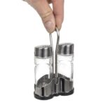 Ménagère Sel et Poivre en Verre et Inox - APS – Image 5