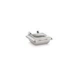 Chafing Dish Carré avec Couvercle en Verre - Pujadas