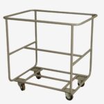 Chariot epoxy pour bac grand volume semi-cylindrique 170 L - Gilac – Image 2