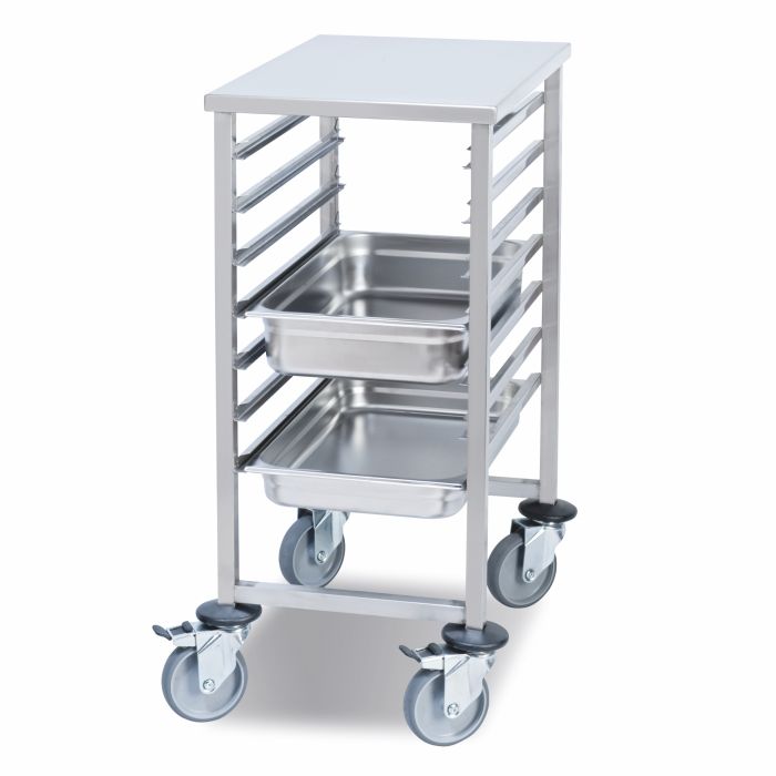 Chariot à Glissières pour Transport de Plateaux GN 1/1 - 7 Niveaux - Pujadas – Image 1