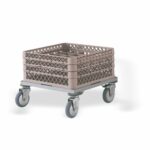Chariot de Transport pour Casiers à Vaisselle sans Anse 560 x 600 mm - Pujadas – Image 2