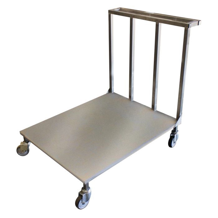 Chariot Plateforme Inox 304 Plateau Plein – L2G – 410102