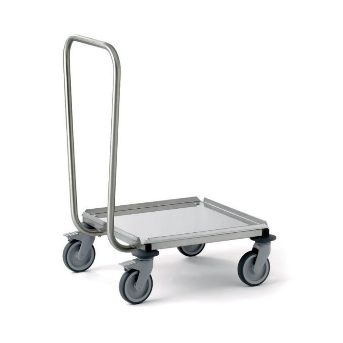 Chariot Porte Casiers avec Poignée – 510 x 510 mm – Nosem