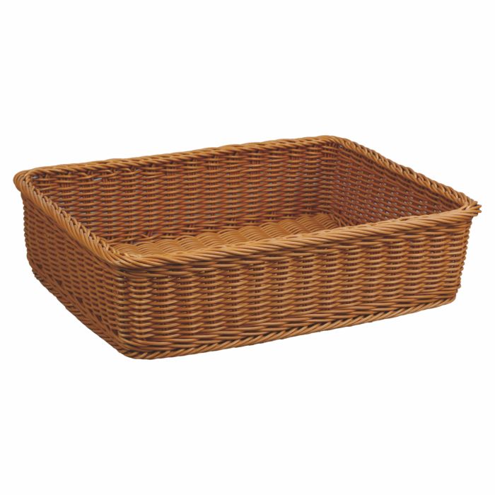 Corbeille à Pain Rectangulaire Marron Foncé L 37 à 46 cm - Pujadas – Image 1
