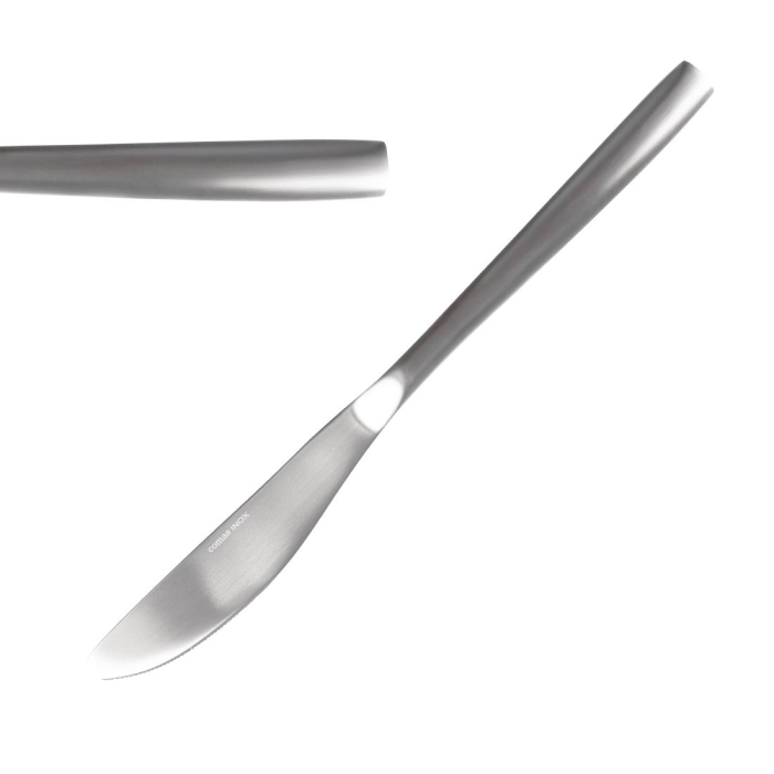 Couteau de Table 221 mm Satin Lot de 12 Comas – Image 1