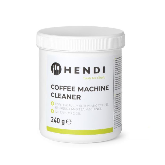 Pastilles de nettoyage pour machines à café 120 unités – Lot de 12 – Hendi