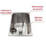 Machine à Glace Italienne et Frozen Yogurts sur Sol - 2 Parfums + Panachage - 40 kg/h - Spaceman – Image 4