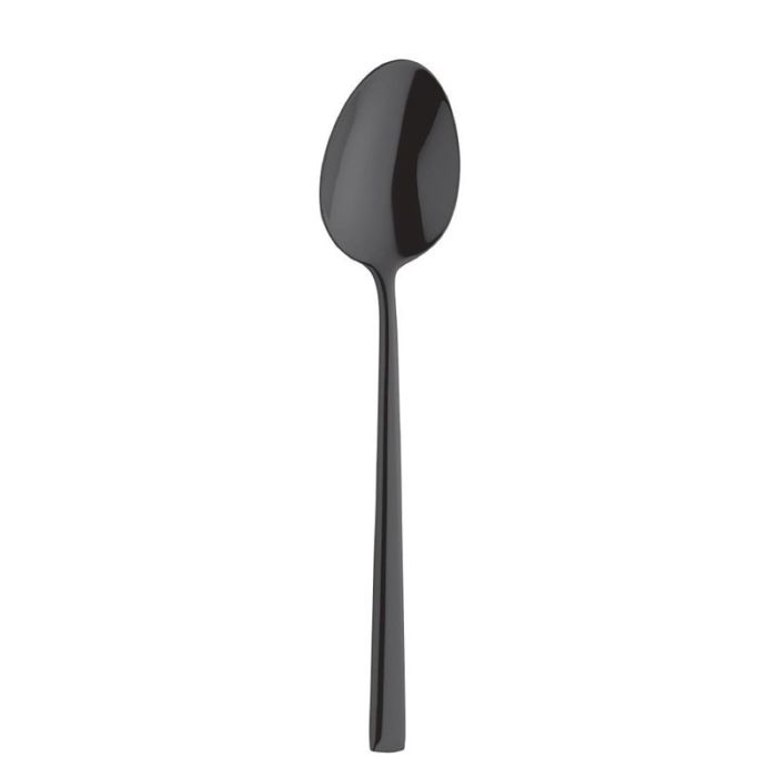 Cuillère à Dessert METROPOLE Noire – Lot de 12 – Amefa