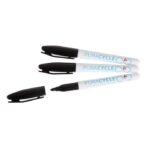 Marqueurs Noirs Alimentaires Permanents - Lot de 3 - Puracycle – Image 3
