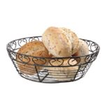 Corbeille en fil déco rond 250x(H)80 mm - Hendi – Image 3