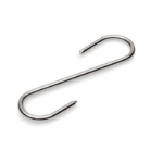 Crochet à viande en Acier au nickel-chrome L 100 mm - Lot de 12 - Was Germany