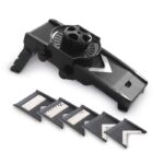 Mandoline en V - Avec Poussoir - 5 Lames Inox - Hendi