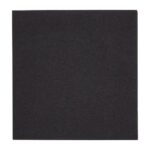 Serviettes Cocktail 2 Plis Format 1/4 Recyclable 240mm Noires - Lot de 4000 - Fiesta