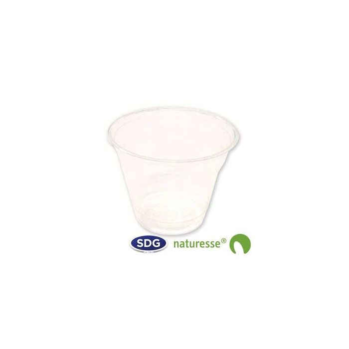 Gobelet à dessert en PLA Transparent 320 ml - SDG - Lot de 1200 – Image 1