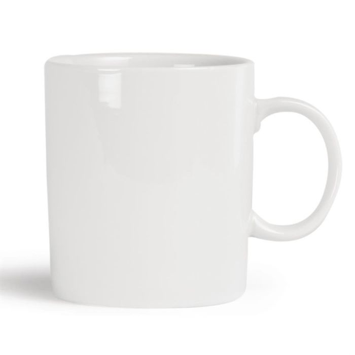 Grand Mug Blanc 483ml Lot de 12 Olympia – Image 1