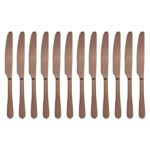 Couteau de Table 233 mm Cuivre Cyprium Lot de 12 Olympia – Image 3