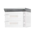 Hotte Inox pour Four à Pizza Modèle MAX6F et MAX12F sans Moteur - PizzaGroup