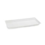 Plat en Plexiglas grande surface Blanc 425x205x17mm - Matériel CHR Pro