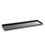 Plat en Plexiglas grande surface Noir 580x205x17mm - Matériel CHR Pro