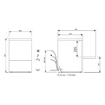 Lave-vaisselle professionnel - 3,5 kW - Monophasé - Colged – Image 3