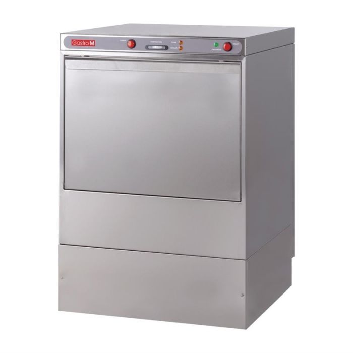 Lave Vaisselle Professionnel avec Pompe Vidange - 50x50cm - 400V - Gastro M – Image 1