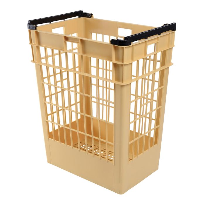 MANNE A PAIN AJOUREE EN POLYPROPYLENE JAUNE 180L-L2G – Image 1