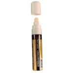 Marqueur craie pour ardoise effaçable Securit 15 mm - Blanc