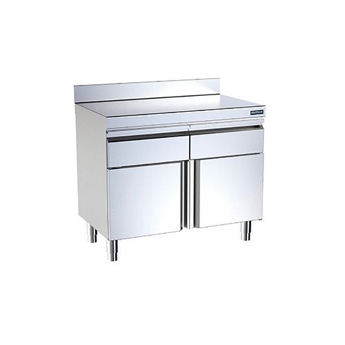 Meuble Adossé avec Portes Battantes et Tiroirs Profondeur 600mm - Distform – Image 2