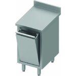 Meuble Bas Cuisine Inox Adossé - Porte Basculante - Gamme 800 - Stalgast – Image 5