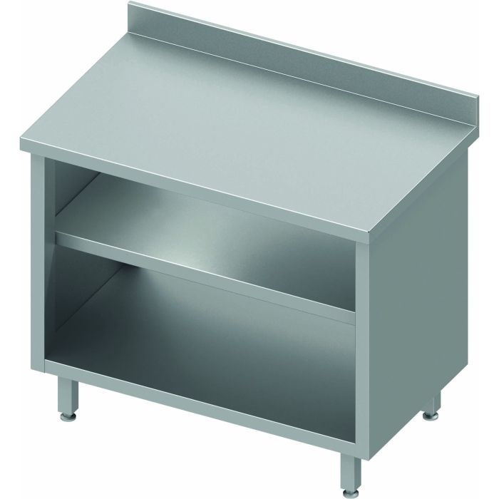 Meuble Bas Cuisine Inox Ouvert - Profondeur 800 - Stalgast – Image 3