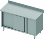 Meuble Bas Inox Adossé - 1 Porte Battante à Droite - Gamme 600 - Stalgast – Image 2