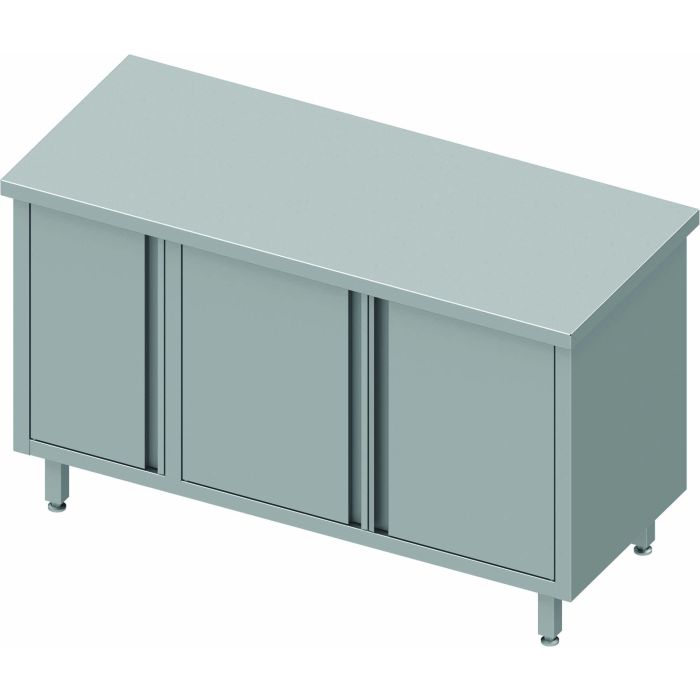 Meuble Bas Inox - Cloison - Petit Placard à Gauche - Gamme 700 - Stalgast – Image 3