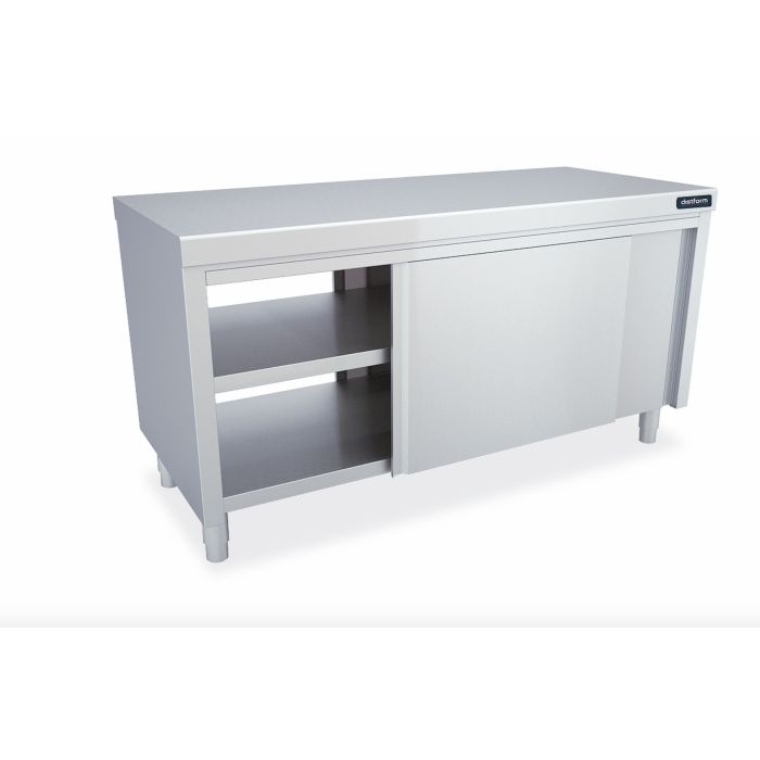 Meuble Inox avec Portes Coulissantes Traversantes - Gamme 700 - Distform – Image 1