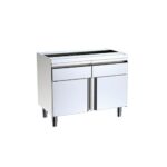 Meuble Sans Plan de Travail avec Portes Battantes et Tiroirs Profondeur 600mm - Distform – Image 2
