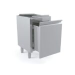 Module Sans Plan de Travail Largeur 500mm pour Déchets avec Fixation pour Sacs- Distform – Image 3