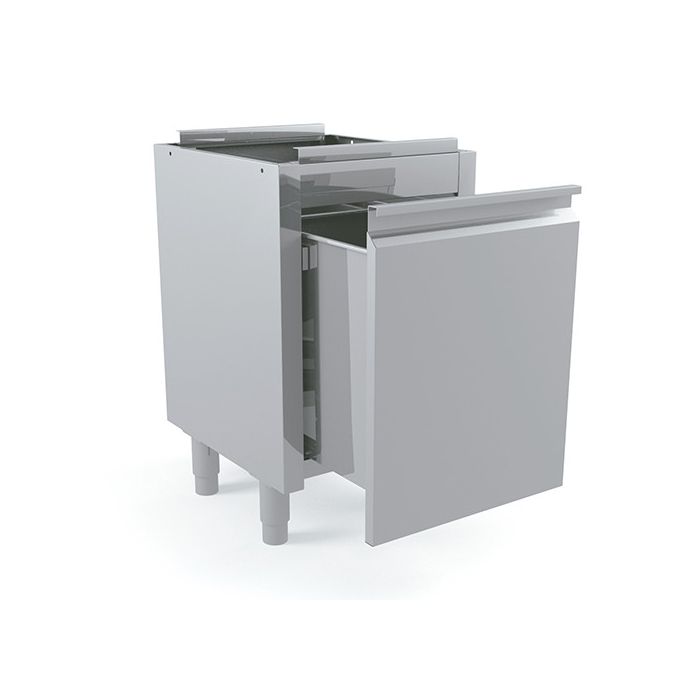 Module Sans Plan de Travail Largeur 500mm pour Déchets avec Fixation pour Sacs- Distform – Image 3