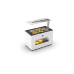 Buffet Réfrigéré Cuve Froide Protection Anti-Postillons - 1300x700 mm - SAYL – Image 5