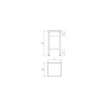 Billot de Boucher Professionnel Absorption Améliorée en Inox et Polyethylène Blanc - Fricosmos – Image 5