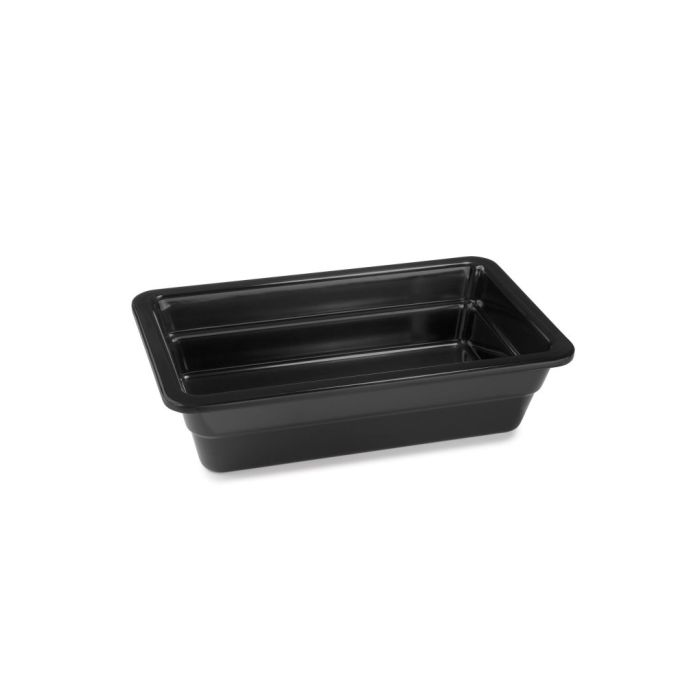 p22043_pujadas Plat en Mélamine Noir GN 1/5 - H 65 mm - Pujadas – Image 1