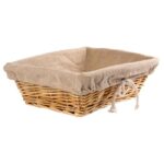 Panier en Osier Rectangulaire 100 mm - Olympia