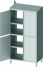 Placard Inox Traversant - Hauteur 1800 et 2000 - Gamme 600 - Stalgast – Image 2